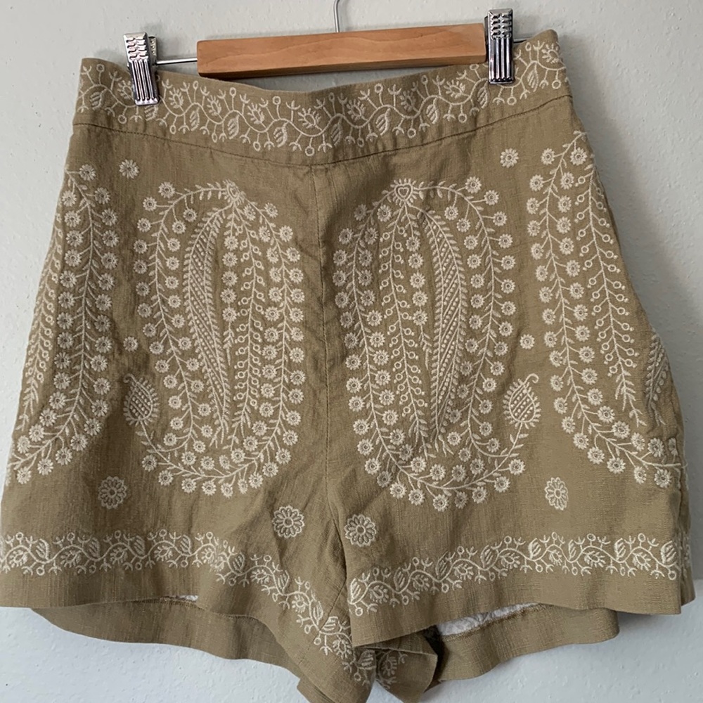 Zara Linen Shorts